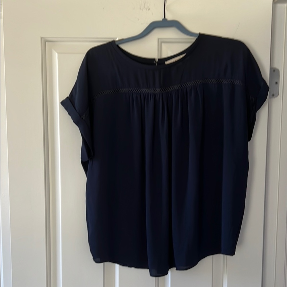 LOFT Dark Blue Women's Blouse
